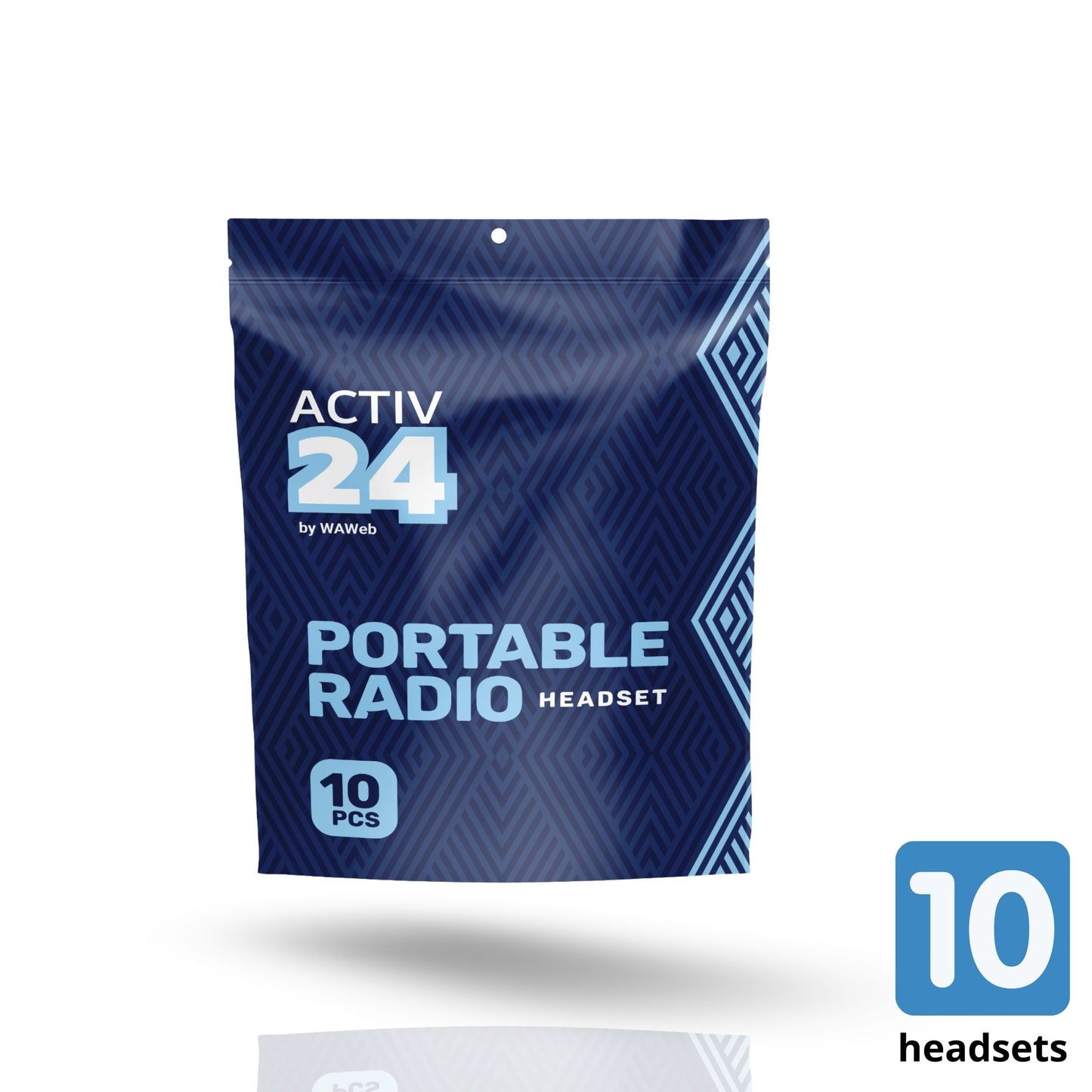 Activ24 Set of 10X Tube headset M-type