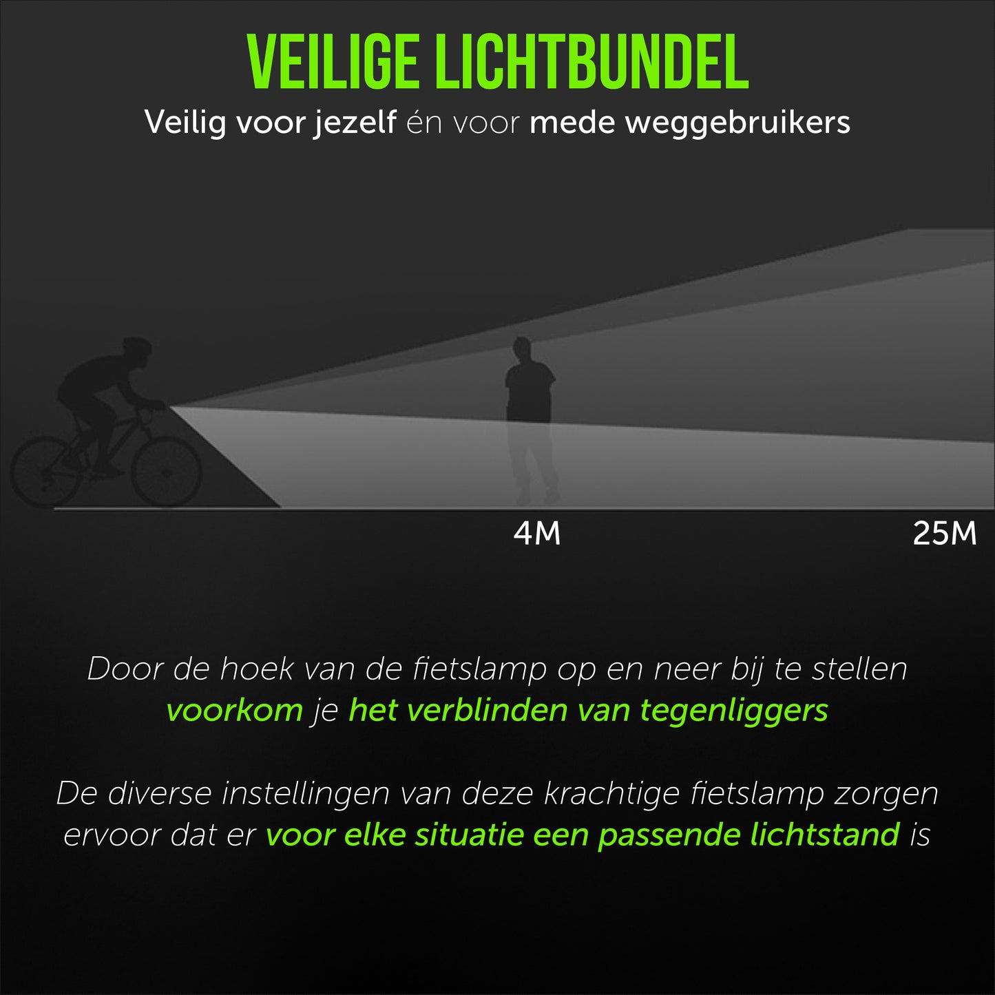 Activ24 Zeer sterke LED fietslamp