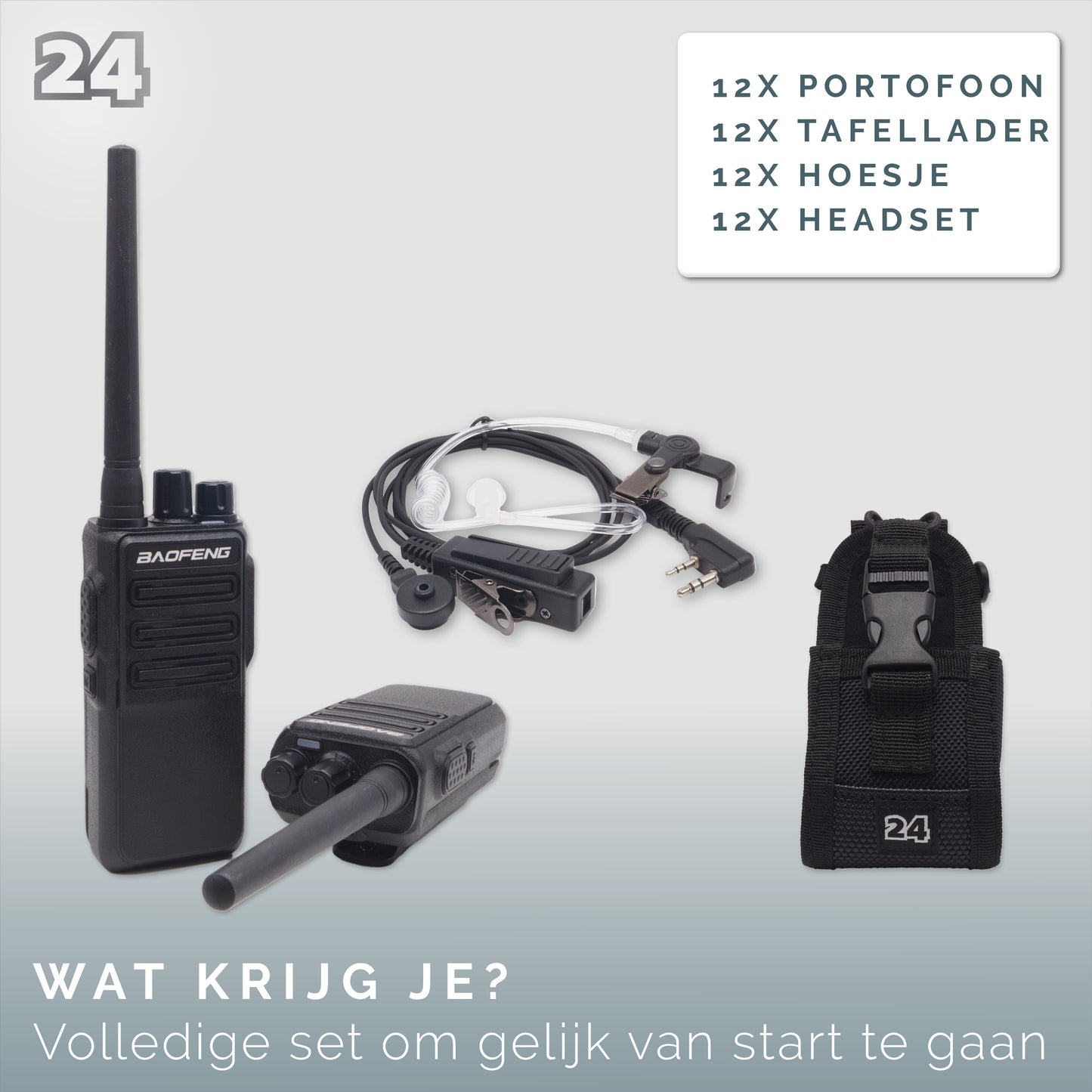 Activ24 set of 12x Baofeng BF-1904