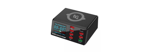 Draadloos opladen via Qi en snel opladen via USB QC3.0