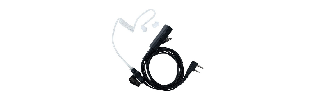Aansluitingen voor headsets bij portofoons