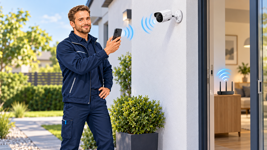 Wifi-bereik voor een beveiligingscamera verbeteren
