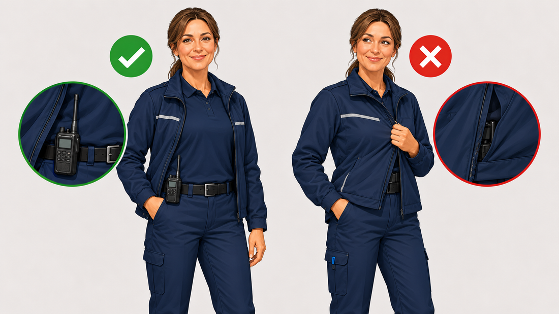 Zo draagt en gebruikt u een portofoonantenne correct