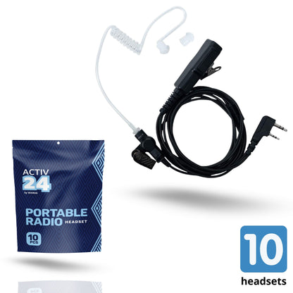 Activ24 Set van 10x Tube headsets K-type