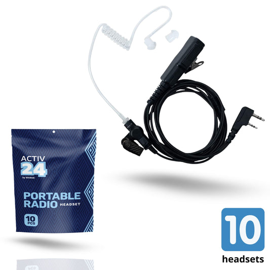Activ24 Set van 10x Tube headsets K-type