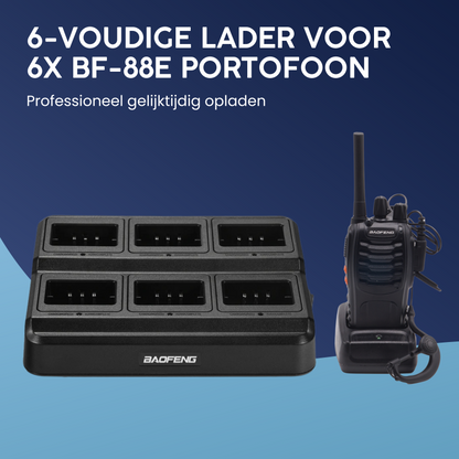 6-voudige lader voor BF-88E