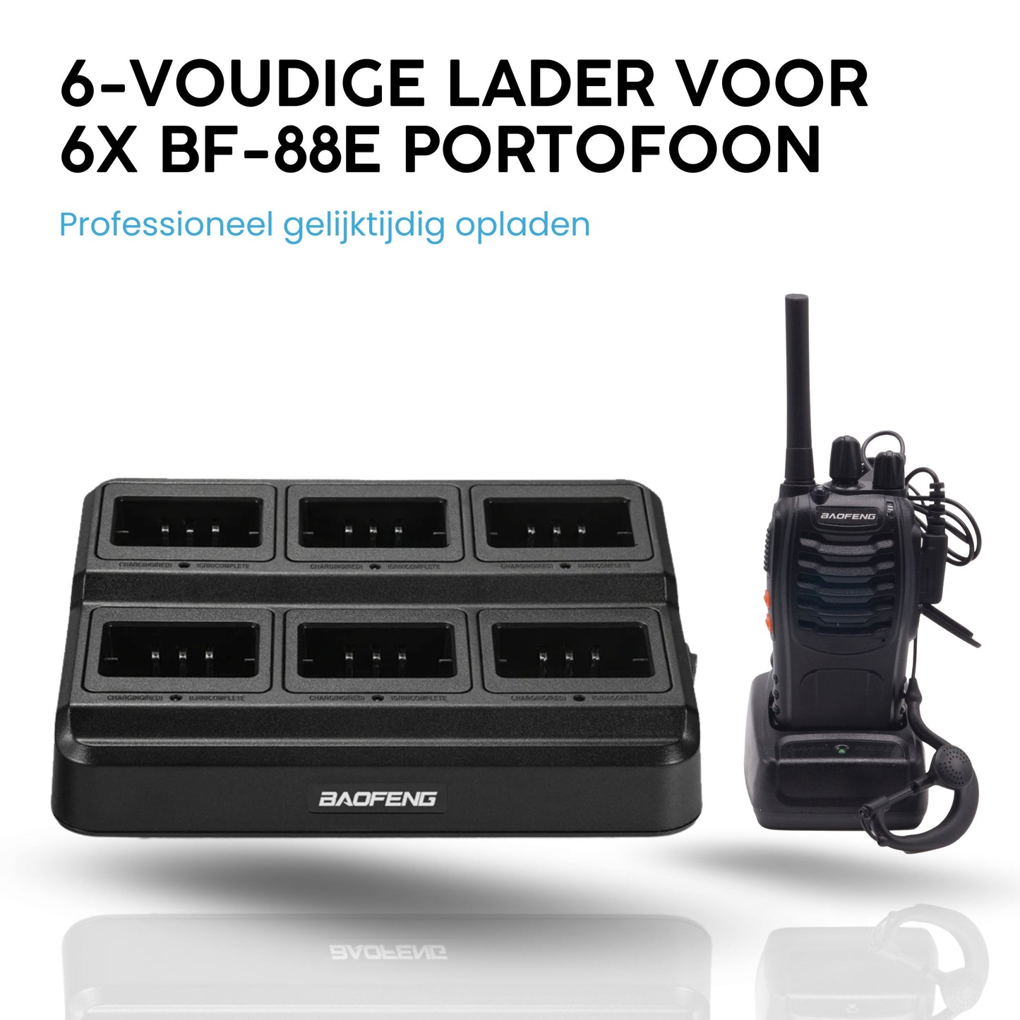 6-voudige lader voor BF-88E
