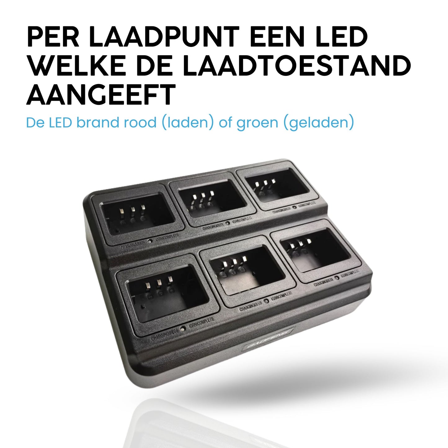 6-Voudige lader voor BF-777S  & BF-T99plus