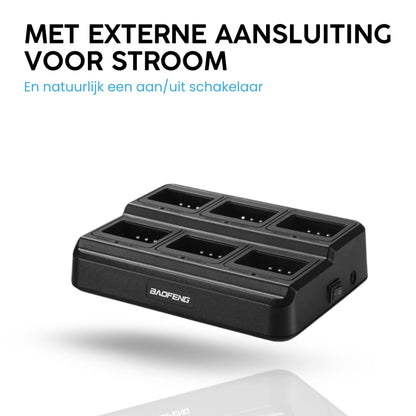 6-Voudige lader voor BF-777S  & BF-T99plus