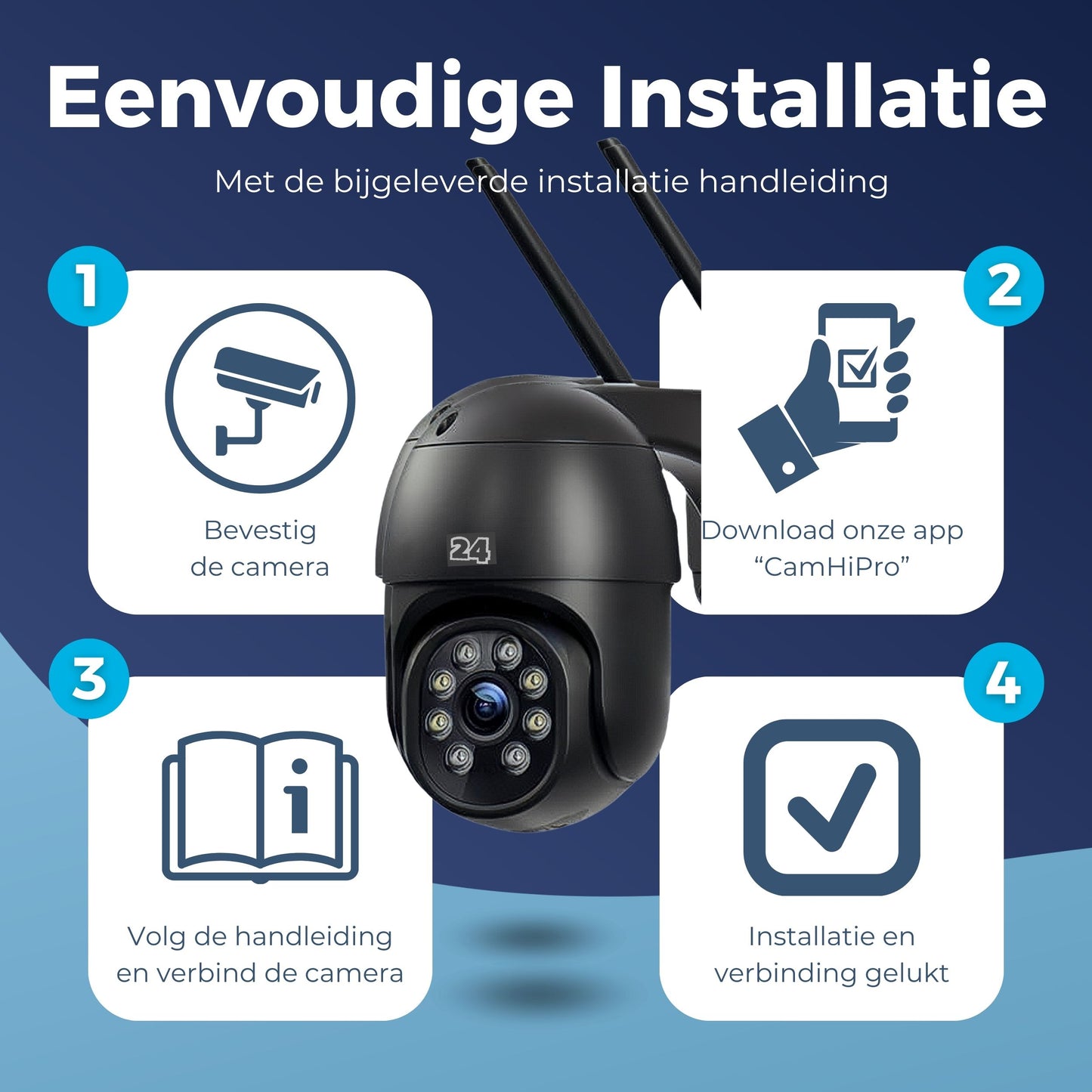 Activ24 4G beveiligingscamera 220v compact