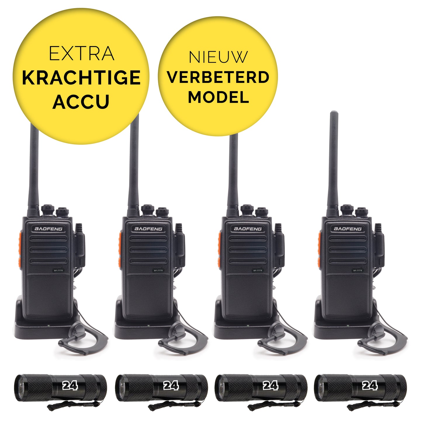 Activ24 set van 4x Baofeng BF-777S