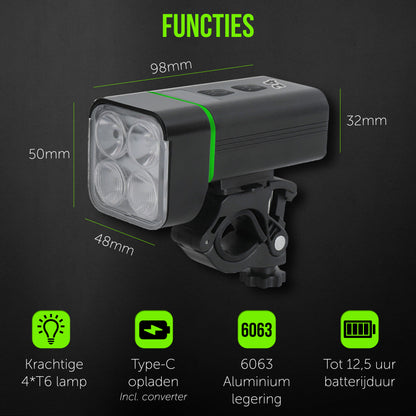 Activ24 Zeer sterke LED fietslamp